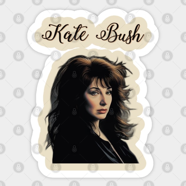 Kate Bush Sticker by Moulezitouna